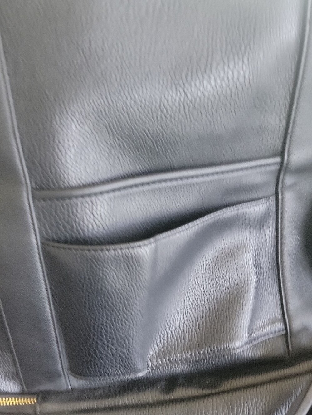 Poppy and Peonies Voyager Black Vegan Leather Weekender Bag - Picture 5 of 6